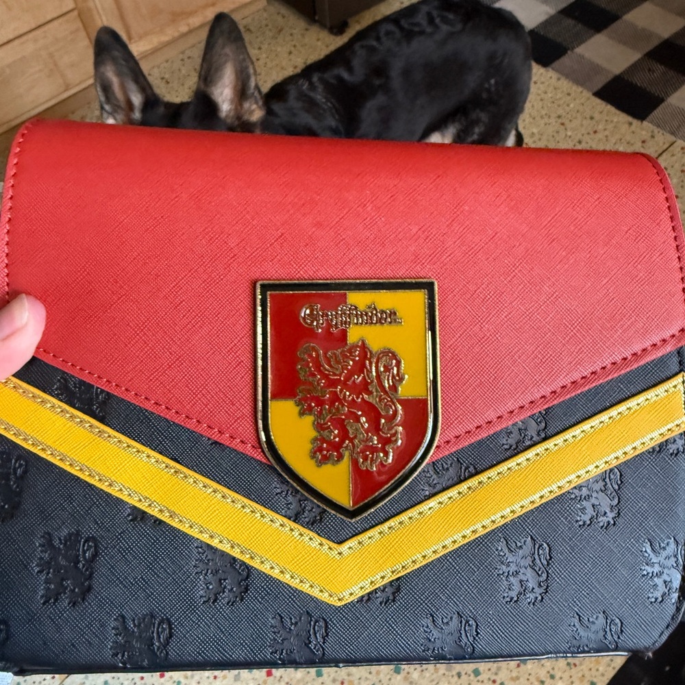Red and Black Women's Bag